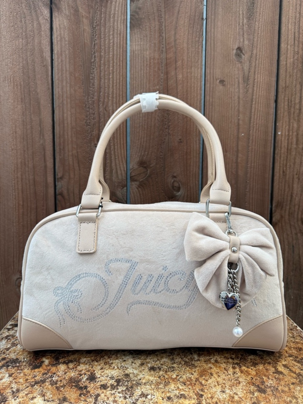 Juicy Couture Velour Never A Dull Moment Handbag